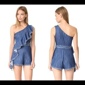 Alexis Denim Romper. Never worn!